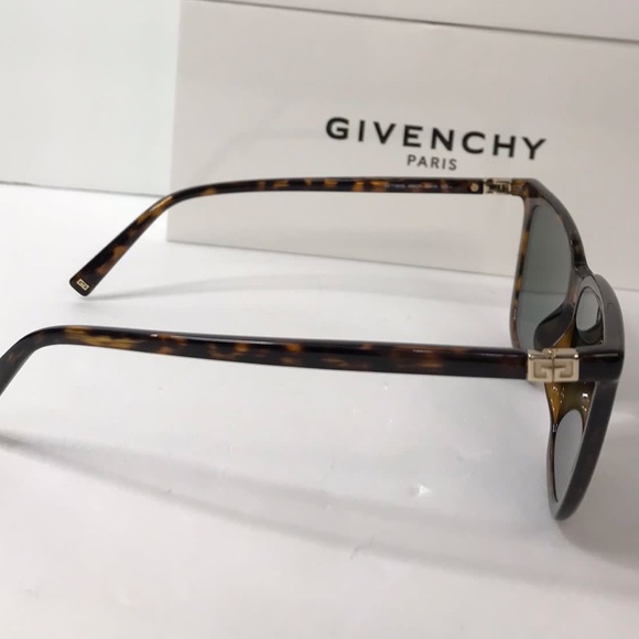 Authentic GIVENCHY GV7160/S 086QT DARK HAVANA GREEN CAT EYE SUNGLASSES. 55mm - Picture 12 of 15